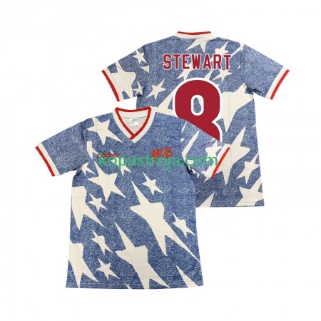 Billiga Fotbollströjor USA STEWART 8 Retro Borta tröja 1994 Kortärmad